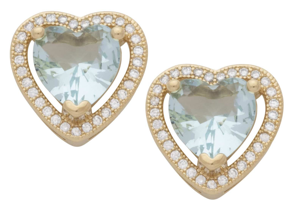 BLCZE-199Z Ladies Heart Earrings