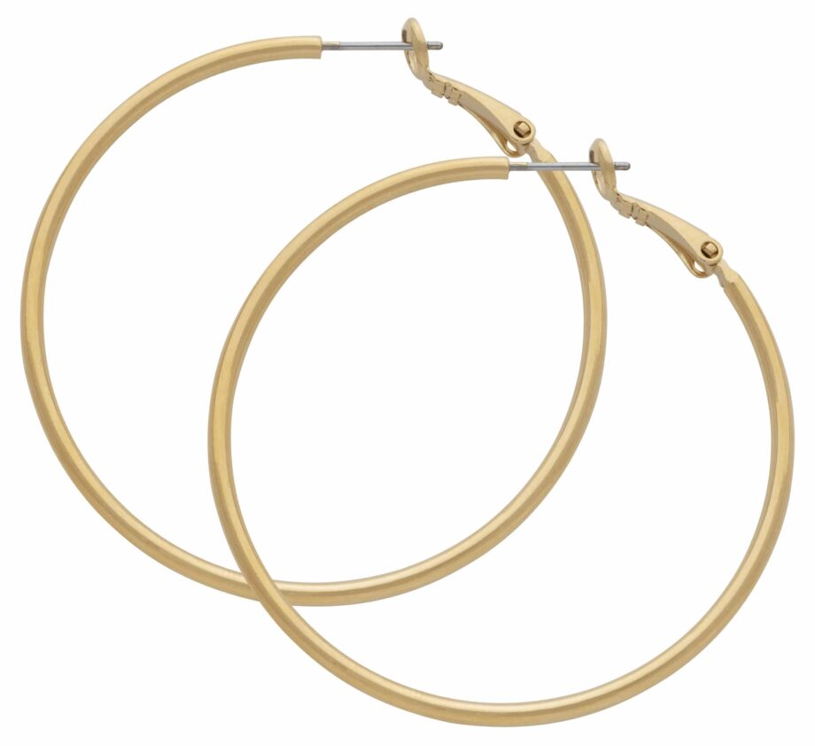 HE-002 | Hoop Earrings Large Rounded