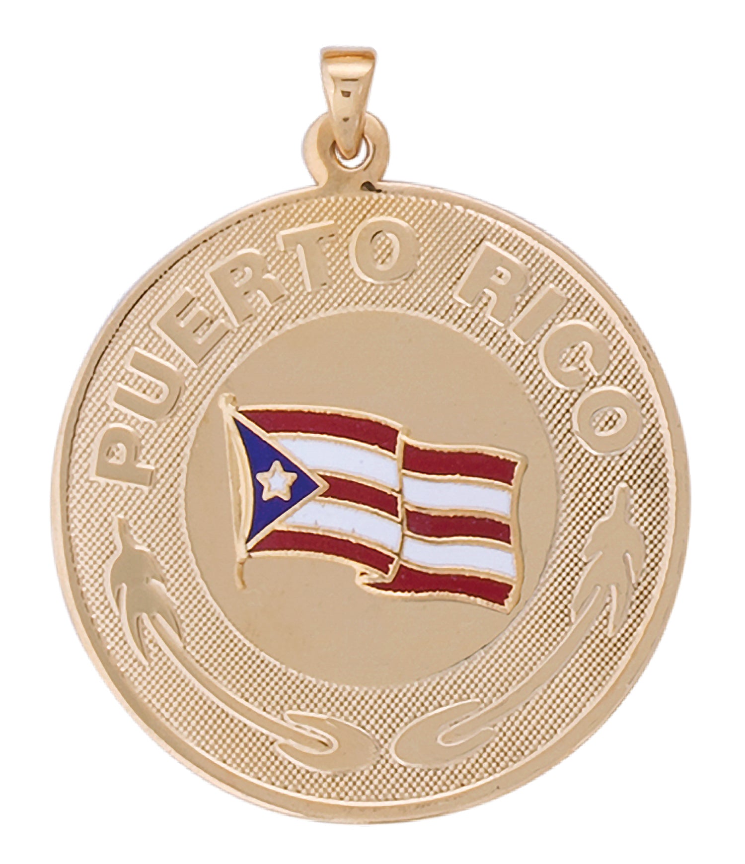 CLR-008 | Puerto Rico Flag Pendant