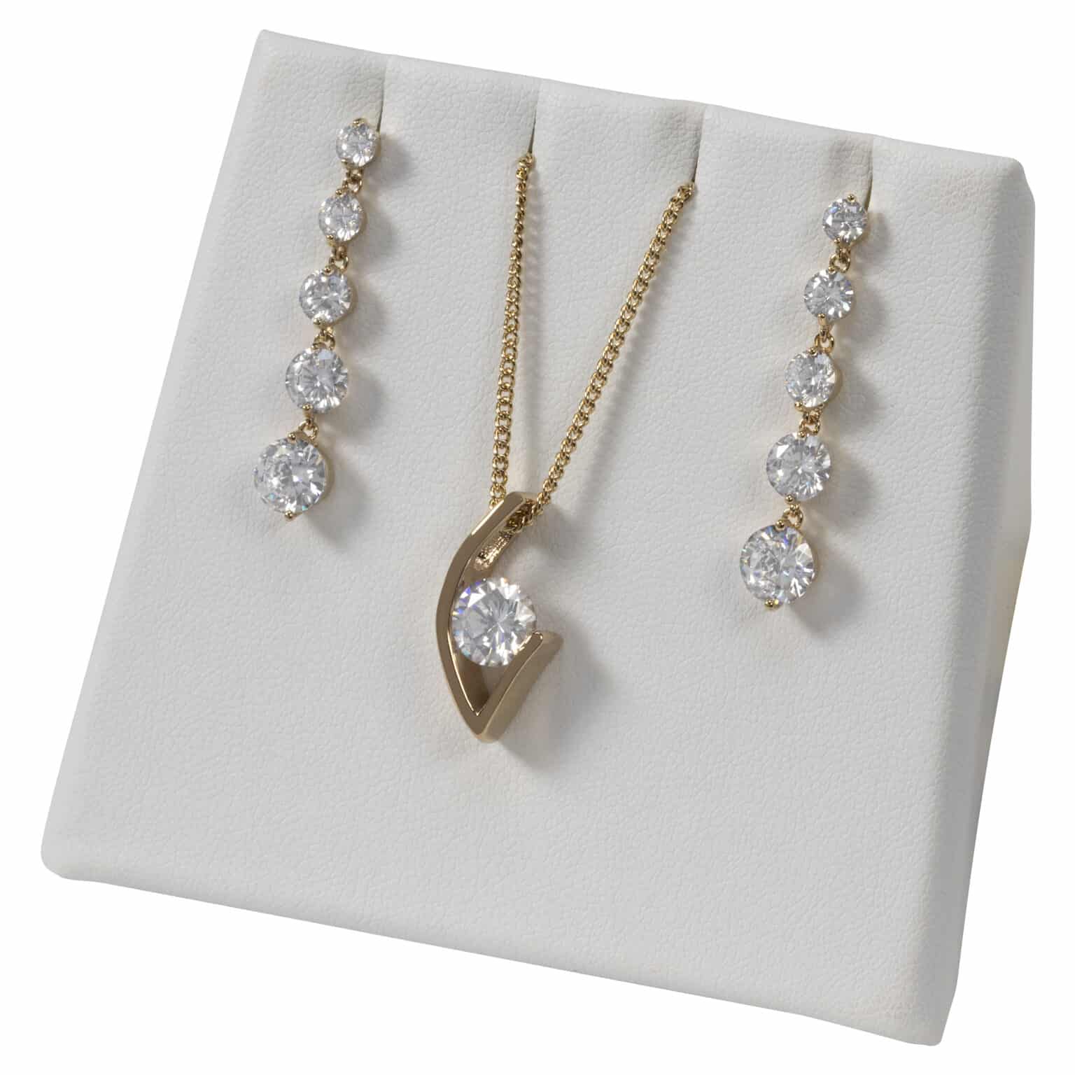 Set 19 – CZ Solitaire Slider Set
