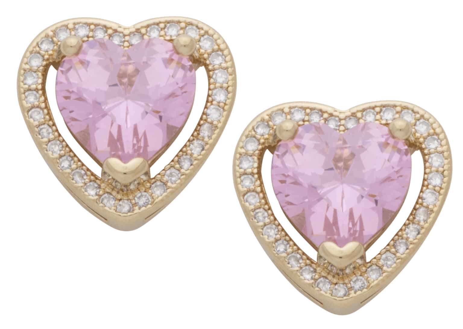BLCZE-199Z Ladies Heart Earrings