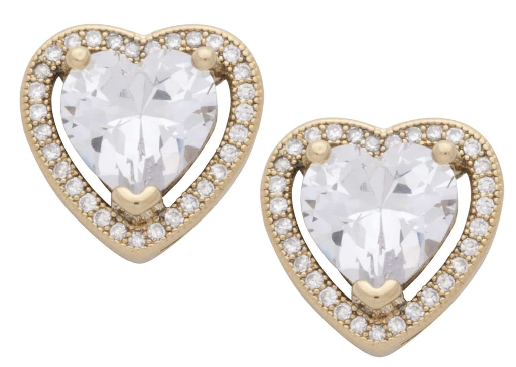 BLCZE-199Z Ladies Heart Earrings