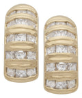 CZE-058 | CZ Row Earrings