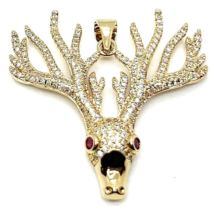 BLCZP-800 | CZ Deer Buck Pendant