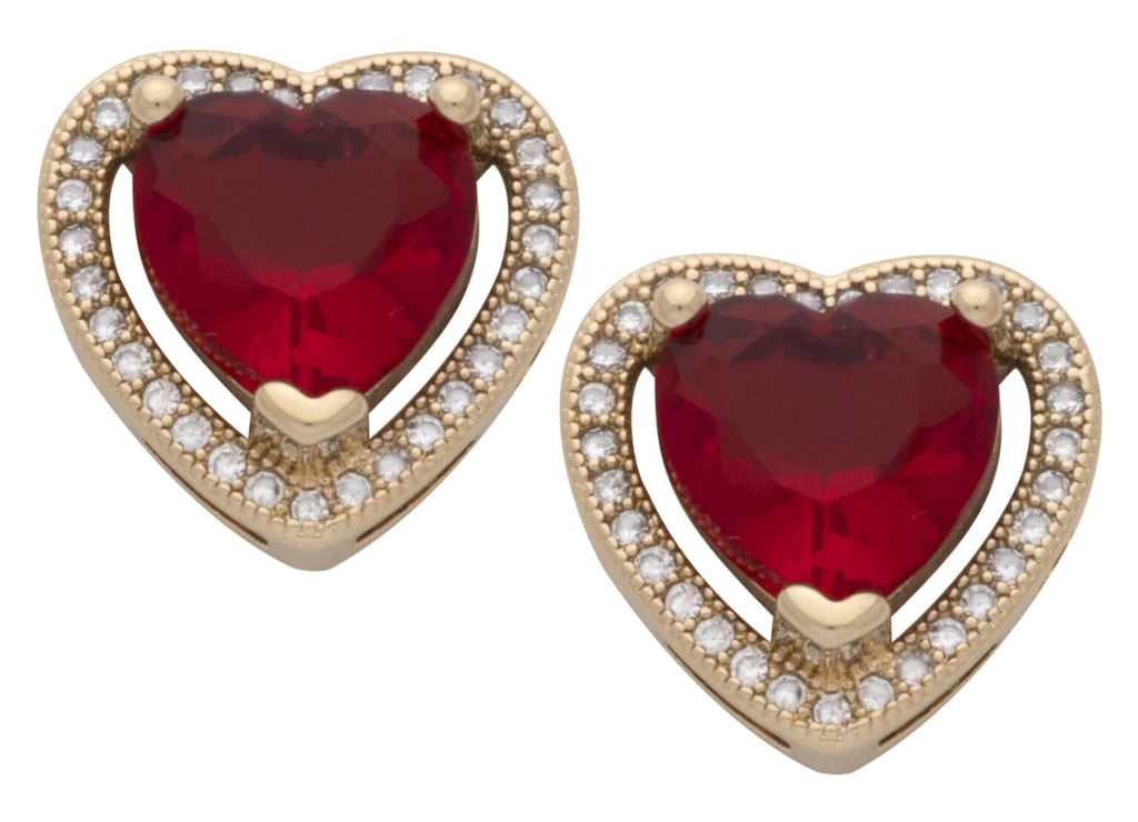 BLCZE-199Z Ladies Heart Earrings