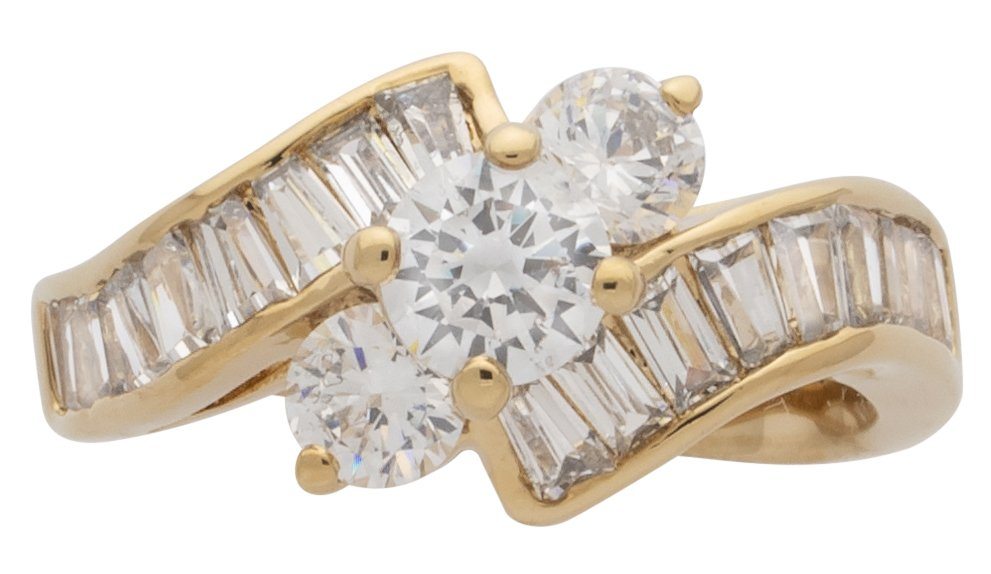 LR-081 Ladies Ring CZ