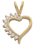 BLCZP-380Z Ladies Heart pendant