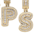 BLS-1400Z Letter Pendants with CZs