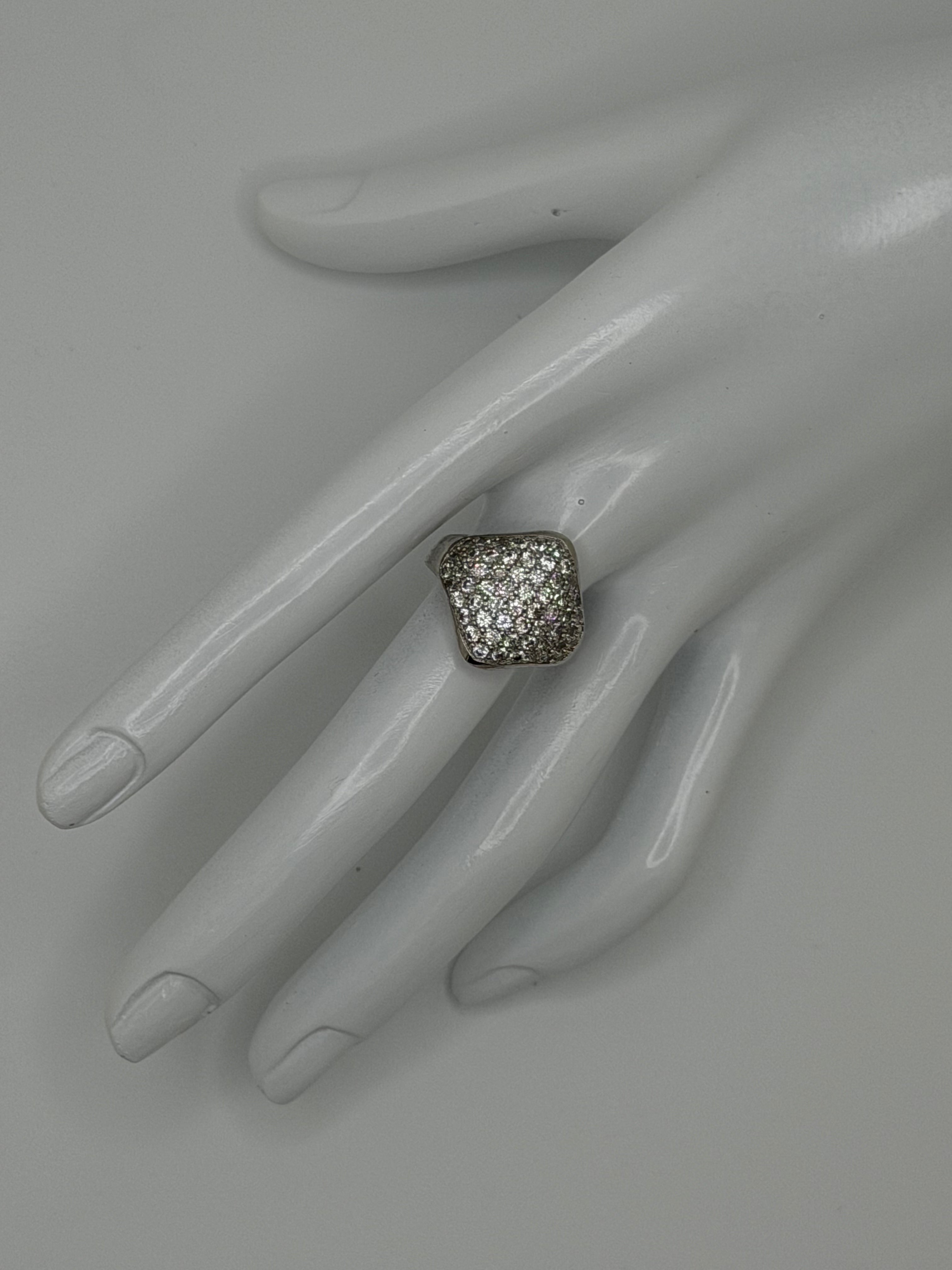 BLLR-70Z Ladies Ring with CZs