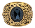 BLMN-092Z | Mens Ring Military “NAVY” Blue Stone