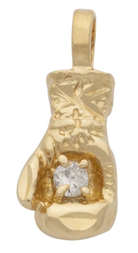 BLCZP-522Z | CZ Single Boxing Glove Pendant