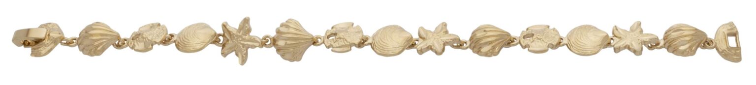 LB-087 | Ladies Bracelet Fish/Shell/Starfish