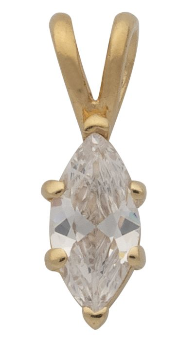 CZP-212 | CZ Marquise Pendant