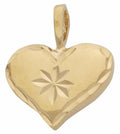 L-039 | Heart Charm Diamond Cut