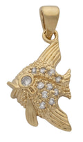 CZP-321 | CZ Fish Pendant