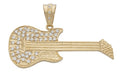 CZP-017 | CZ Guitar Pendant