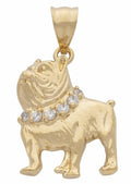 CZP-023 | CZ Bulldog Pendant