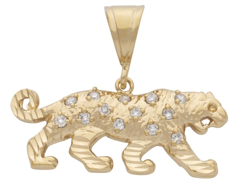 CZP-039 | CZ Tiger Pendant