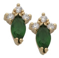 BSE-025 | Birthstone Earring-May/Emerald