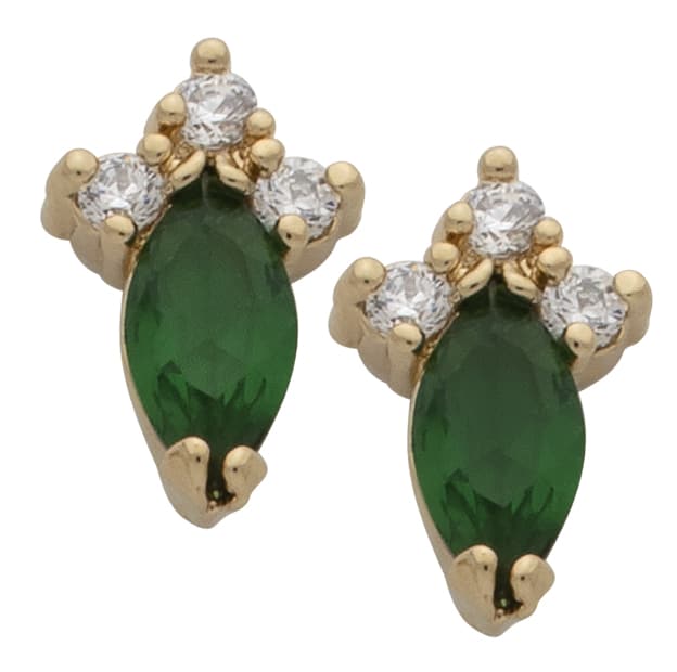 BSE-025 | Birthstone Earring-May/Emerald