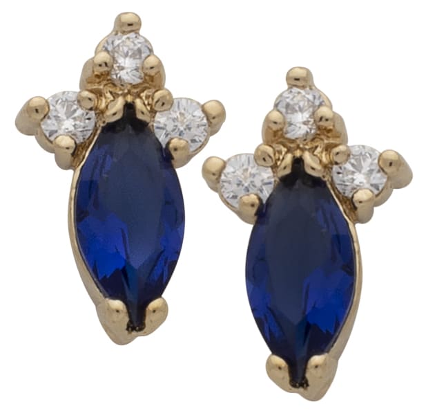 BSE-029 | Birthstone Earring-Sep/Sapphire
