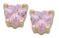 BSE-066 | Heart BirthstoneEarring-Jun/Alexandrite