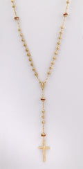 ROSE-40 | Rosary Filigree with Red Bead