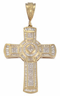 CZP-177 | CZ Cross Pendant