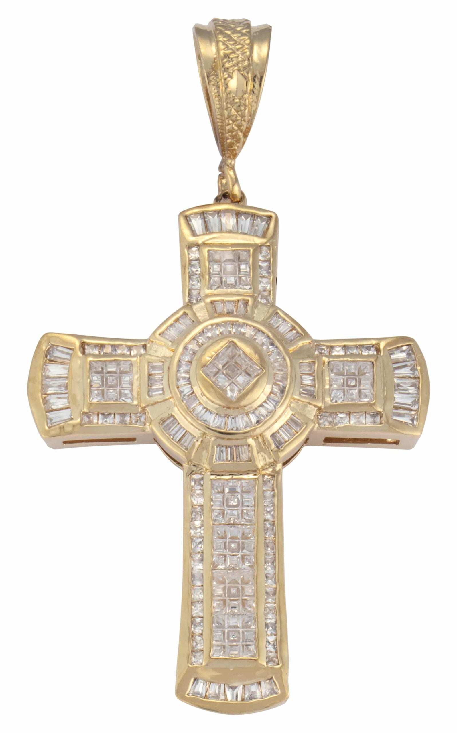 CZP-177 | CZ Cross Pendant