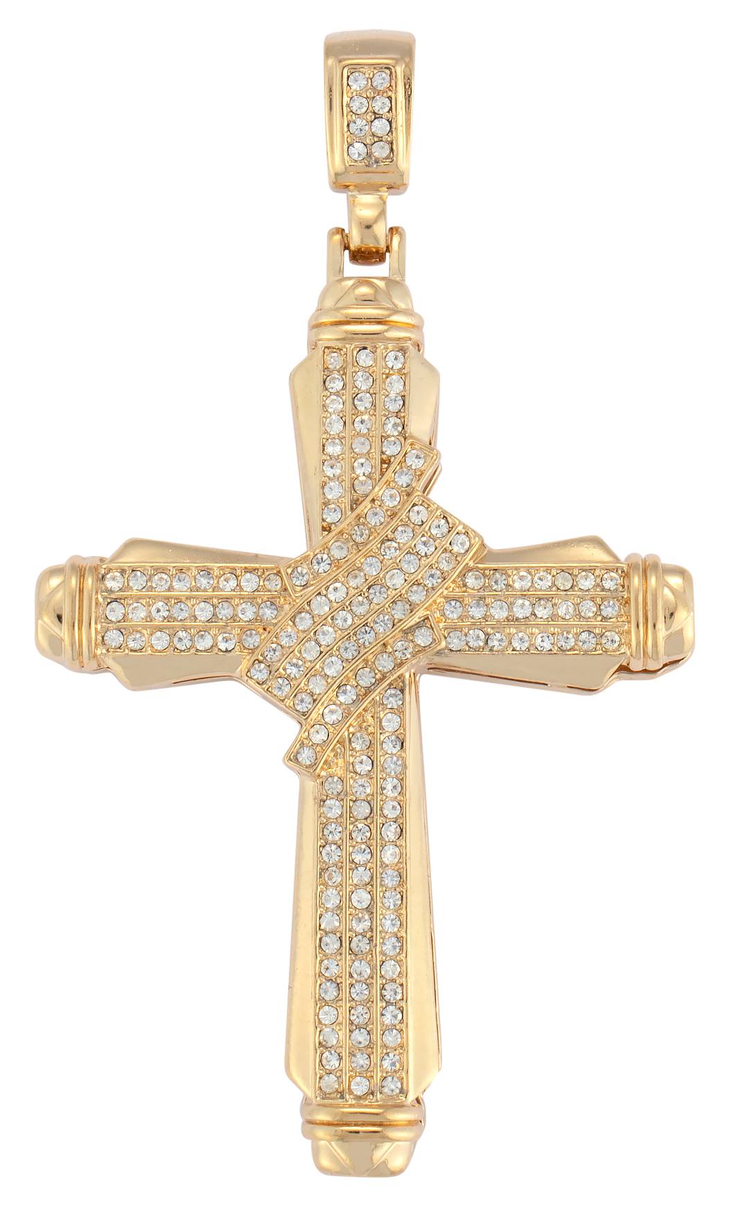 CZP-178 | CZ Cross Pendant