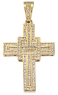 CZP-179 | CZ Cross Pendant