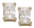 CZE-014 | CZ Rectangle Earrings