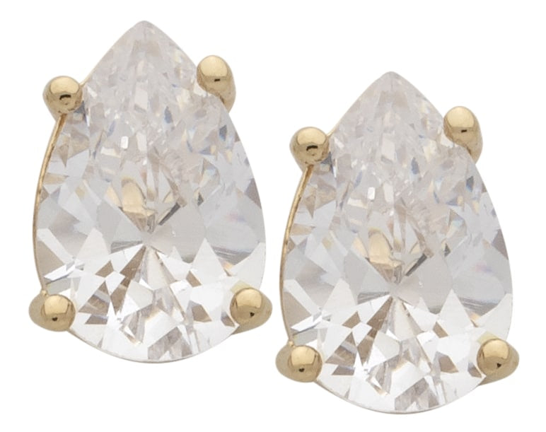 CZE-019 | CZ Pear Earrings