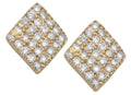 CZE-030 | CZ Diamond Shaped Earrings