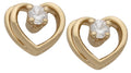 CZE-031 | CZ Heart Earrings