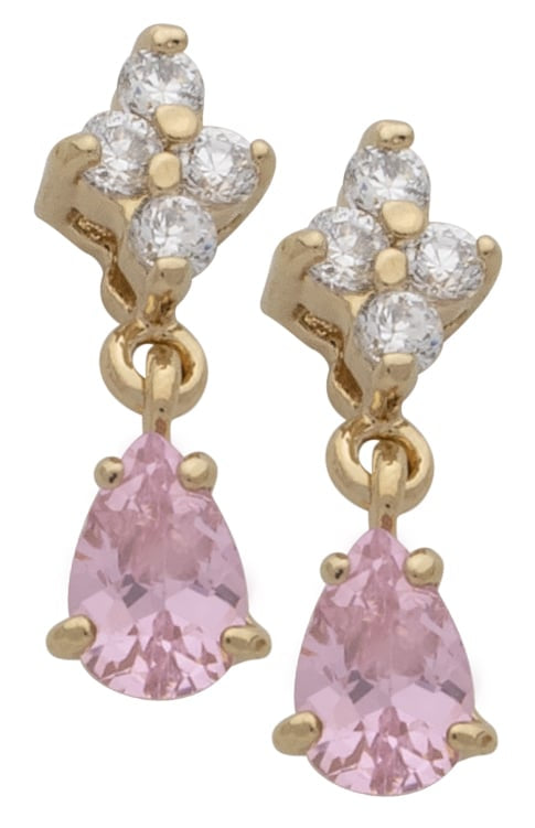CZE-035 | CZ Pink Ice Earrings