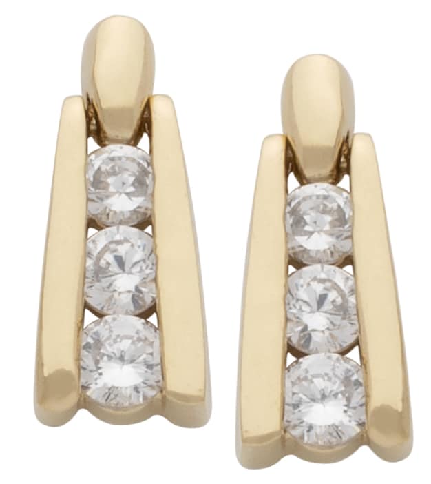 CZE-042 | CZ Dangling Earrings