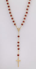 ROSE-37 | Rosary Red Bead