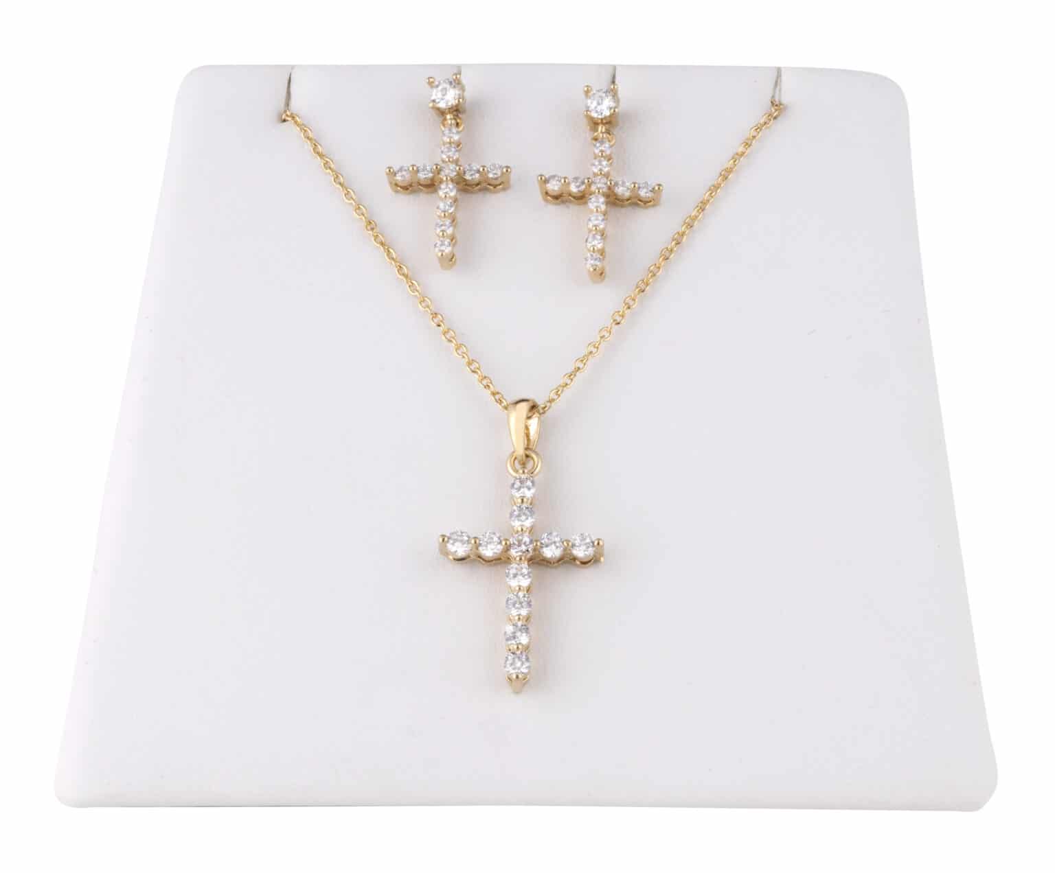 Set 22 – CZ Cross Set