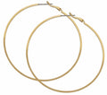 HE-003 | Hoop Earrings Extra Large Flat