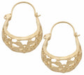 HE-032 | Hoop Earrings Filigree Medium