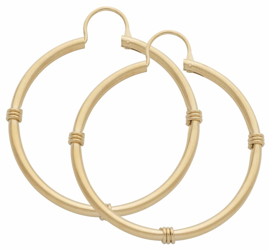 HE-025 | Hoop Earrings Large