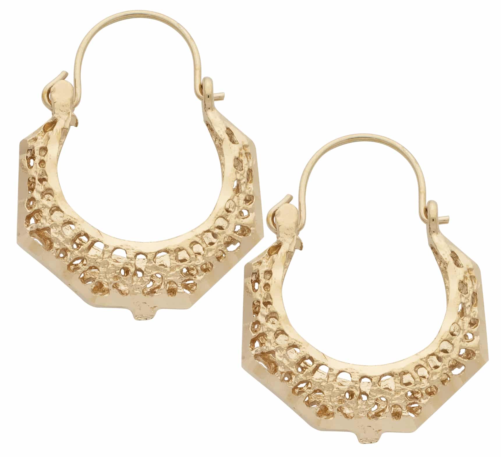 HE-039 | Hoop Earrings Filigree Medium