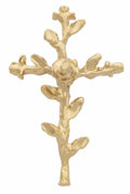 R-004 | Rose Vine Cross Charm