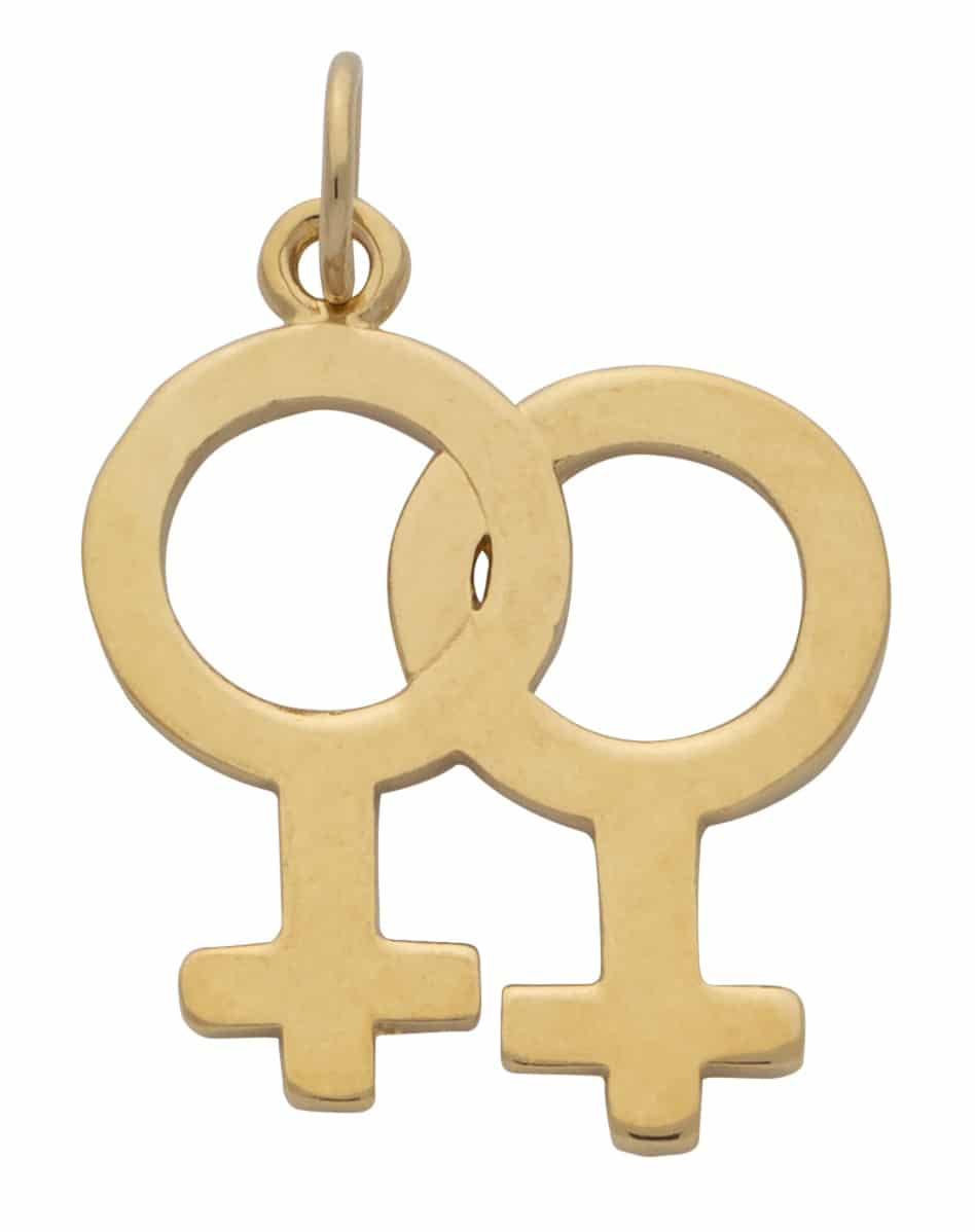 G-078 | Double Female Symbol Charm