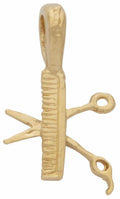 TL-019 | Scissors & Comb Charm
