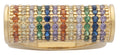LR-247 | Ladies Ring CZ Multi-Colored Stones