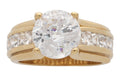 LR-130 | Ladies Ring CZ Wedding Band