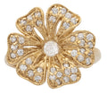 LR-139 | Ladies Ring CZ Flower