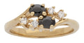 LR-150 | LadiesRing Black CZ